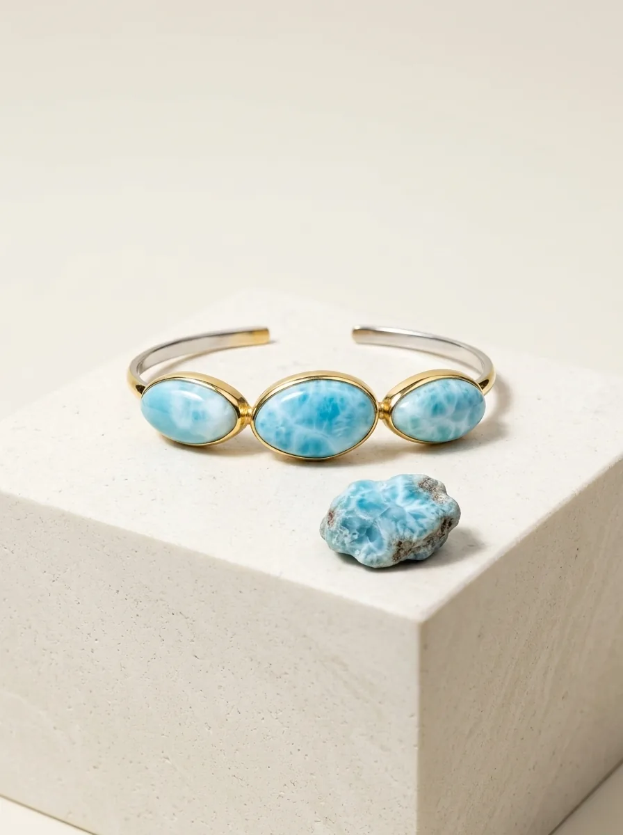 Larimar Bracelets & Cuffs
