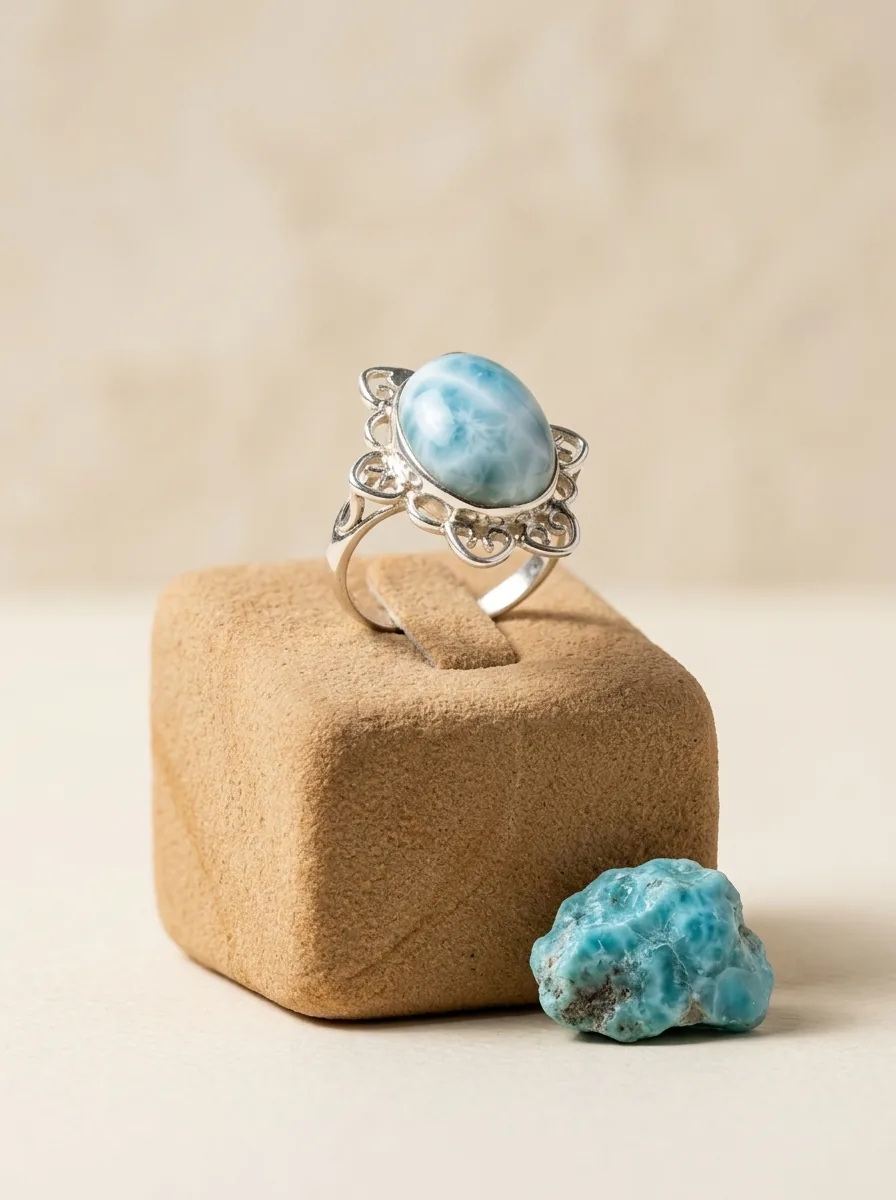 Larimar Rings